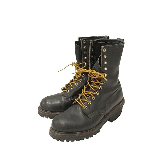 レッドウィング REDWING 90s 2218 ロガーブーツ PT91 スチールトゥ ブラック 黒...