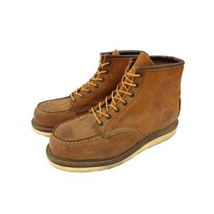 レッドウィング REDWING 1903 6インチ クラシック モックトゥ ワークブーツ スエード ...