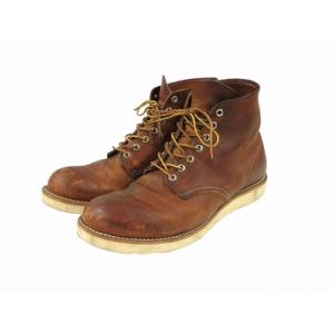 レッドウィング REDWING 9111 6インチ クラシックラウンド プレーントゥ ワークブーツ ...