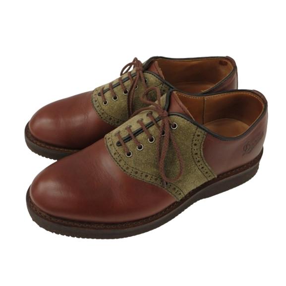 ダナー DANNER CLAREMONT D214335 サドルシューズ ブーツ 7 ブラウン 革靴...