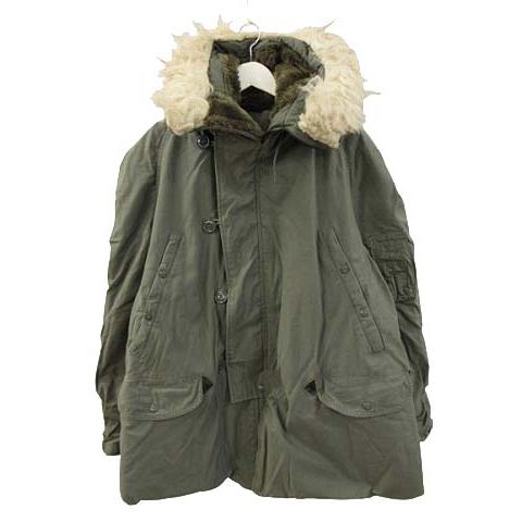 ヴィンテージ VINTAGE 80s USAF 米軍 N-3B フライトジャケット XL J-627...