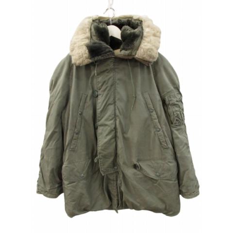 ヴィンテージ VINTAGE 80s USAF 米軍 N-3B フライトジャケット M P-6279...