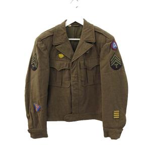 ヴィンテージ VINTAGE 40s US ARMY 米軍 アイクジャケット 38L ウール フィー...
