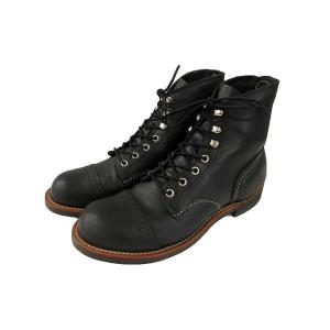 レッドウィング REDWING 8084 アイアンレンジャー Iron Ranger ブーツ ブラッ...