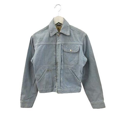 ラングラー WRANGLER 60s 22MJZ 縦ベル デニムジャケット 32 TALONジップ ...