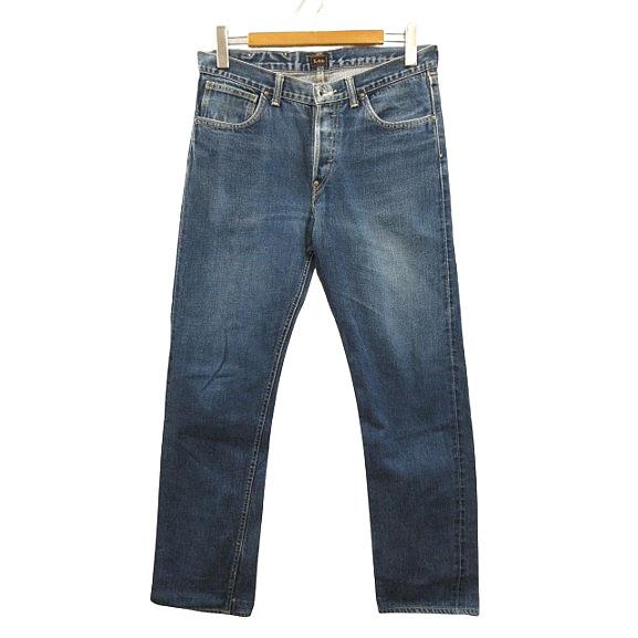リー LEE 101B 大戦モデル 復刻 デニムパンツ ジーンズ ブルー 耳付き セルビッチ ストレ...