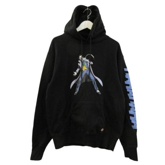 ディッキーズ Dickies ×BATMAN バットマン ジョーカー パーカー フーディー XL ブ...