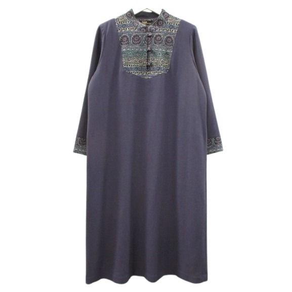 シセンドウ 詩仙堂 HITOSHI TAMURA  ゴールドレーベル ちりめん 縮緬 ワンピース 切...