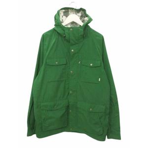 ステューシー STUSSY マウンテンパーカ L グリーン ジップアップ ブルゾン ナイロンジャケット アウター ☆AA★ メンズ