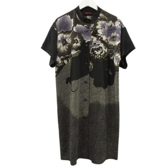 シセンドウ 詩仙堂 HITOSHI TAMURA  ちりめん 縮緬 チュニック ブラウス ワンピース...