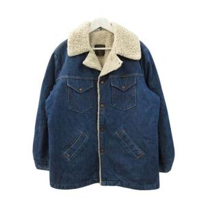 ラングラー WRANGLER 70s 80s デニム ランチコート ボア USA製 ヴィンテージ XL メンズ