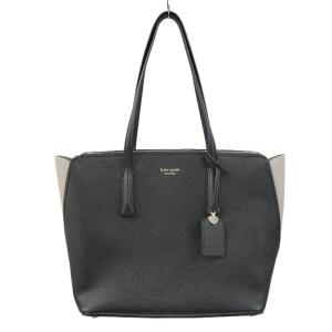 ケイトスペード KATE SPADE トートバッグ マルゴー バイカラー 黒 ブラック グレージュ ...