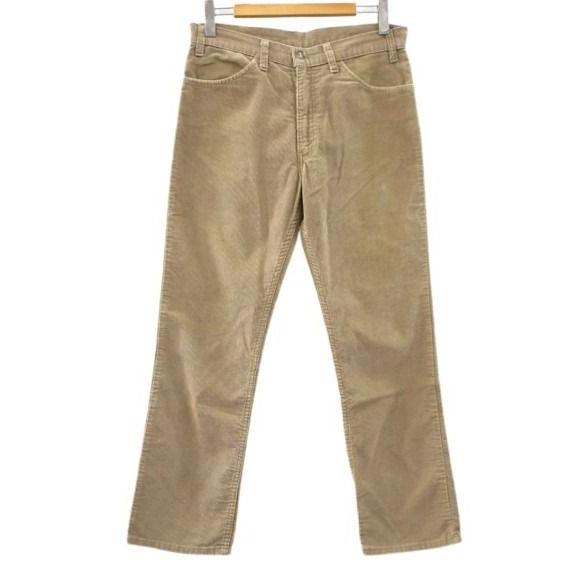 リーバイス Levi's 80s 519 コーデュロイパンツ USA製 ヴィンテージ ブラウン W3...