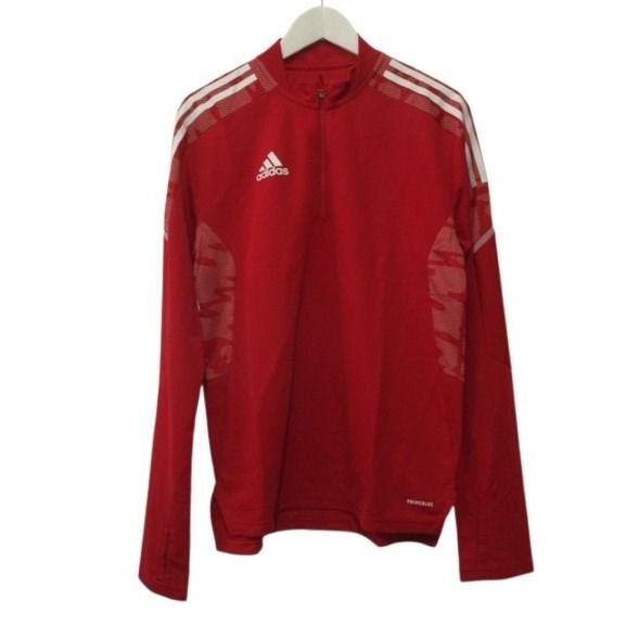 未使用品 アディダス adidas CONDIVO21 トレーニングトップ ハーフジップシャツ L ...