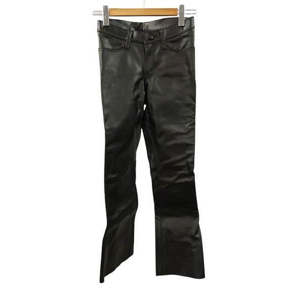 カドヤ KADOYA K'S LEATHER レザーパンツ フレア W27 ライディングパンツ バイ...