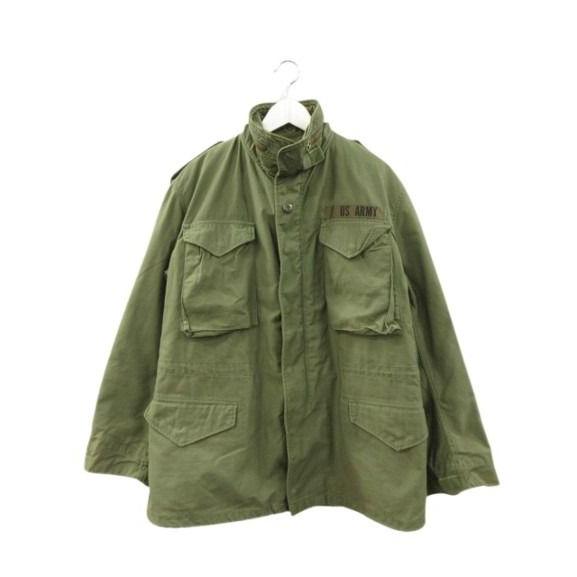 ヴィンテージ VINTAGE U.S.ARMY 70s M-65 フィールドジャケット 3rd ブラ...