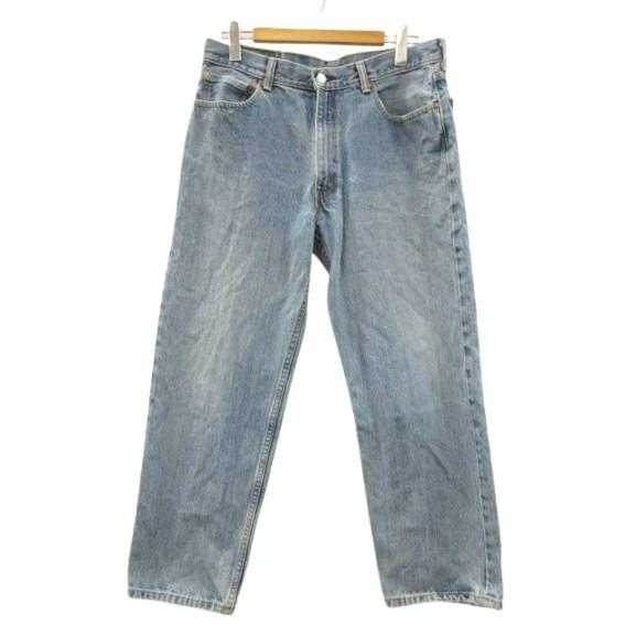 リーバイス Levi's 550 デニムパンツ ジーンズ ワイドテーパード ブルー W36 メンズ