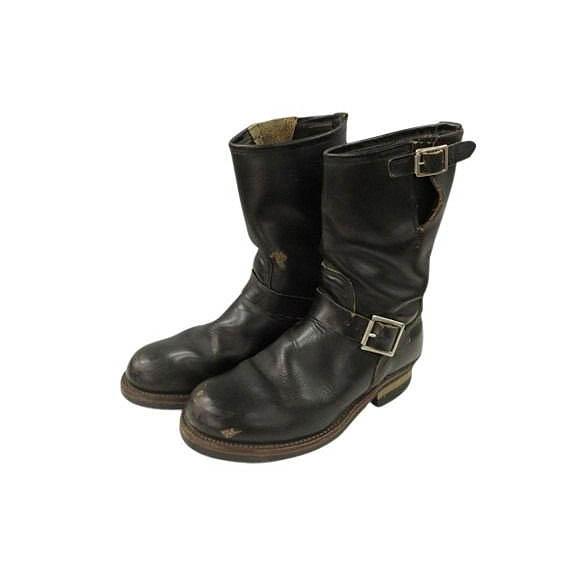 レッドウィング REDWING 90s 2268 PT91 前期 プリントタグ エンジニアブーツ 7...