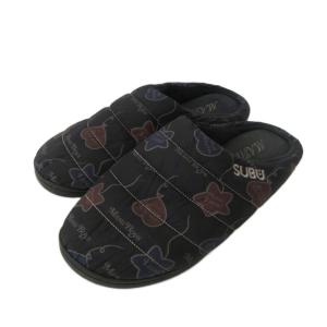 エムエーエスユー MASU X SUBU FALLING BALLOON SANDAL graphic by VERDY サンダル シューズ 靴 ブラック系 キルティング 総柄