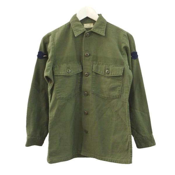 ヴィンテージ VINTAGE U.S.ARMY 70s OG-107 ユーティリティシャツ コットン...