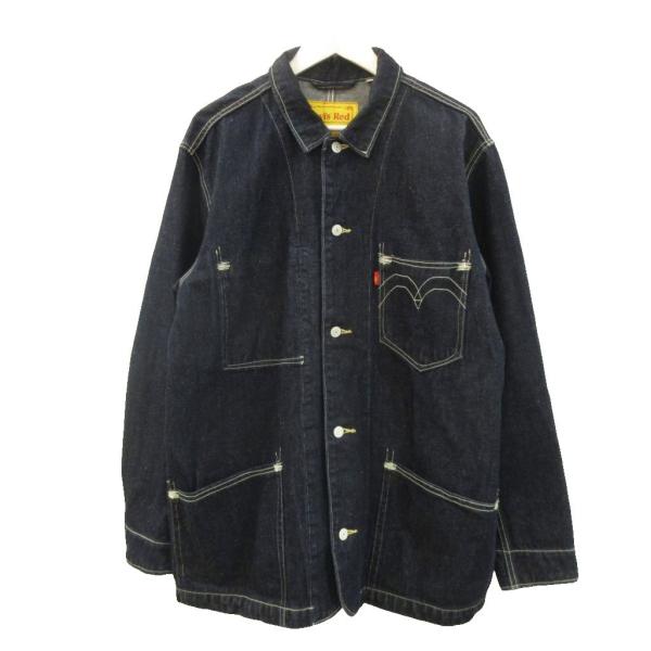 リーバイスレッド Levi's RED エンジニアードコート カバーオール インディゴ ネイビー L...