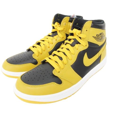 未使用品 ナイキ NIKE Air Jordan 1 High Golf &quot;Pollen&quot; スニーカ...