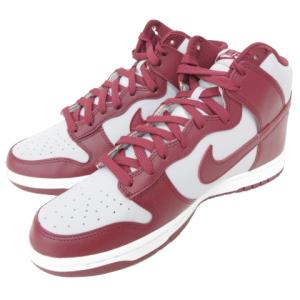 ナイキ NIKE Dunk High "Dark Beetroot and Wolf Grey" スニーカー DD1399600 US10 28cm バイカラー ■U90 メンズ｜vectorpremium