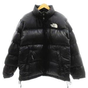 ザノースフェイス THE NORTH FACE ヌプシ 409np8 ダウンジャケット 700FIL ナイロン ブルゾン L 黒 ブラック ■U30 メンズ