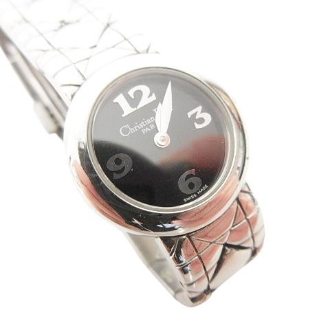 クリスチャンディオール Christian Dior 追加パーツ付き 腕時計 D84-100 動作確...