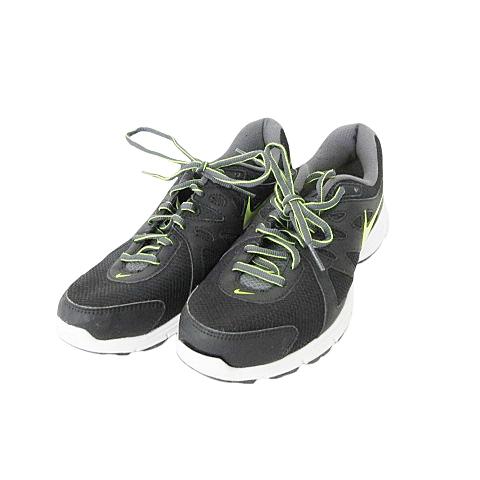 ナイキ NIKE ローカット スニーカー ランニングシューズ 靴 US8 26.0cm 黒 ブラック...