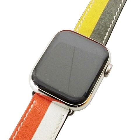 エルメス アップルウォッチ シリーズ9 41mm GPS+Cellular MRQ43J/A ラバー...