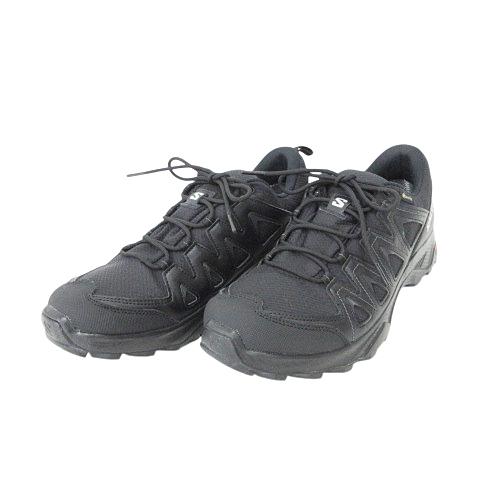 サロモン Salomon 美品 トレッキング シューズ 靴 ローカット スニーカー ゴアテックス G...