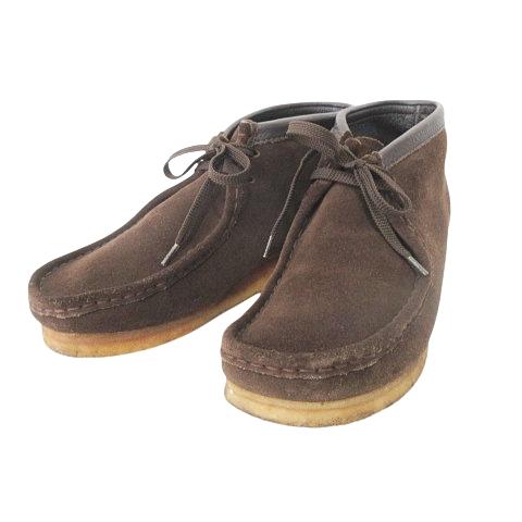 クラークス clarks 35402 ワラビーブーツ 廃盤カラー 靴 シューズ レザー 8 1/2 ...