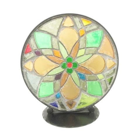 ステンドグラス 卓上 置物 インテリア雑貨 マルチカラー その他
