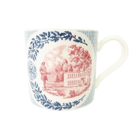 ウェッジウッド WEDGWOOD 美品 200周年記念 バイセンテナリー マグカップ 食器 総柄 青...