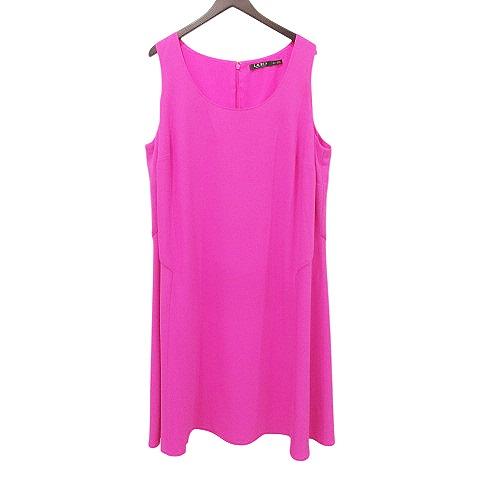 ローレンラルフローレン LAUREN RALPH LAUREN 美品 ノースリーブ ワンピース ワン...