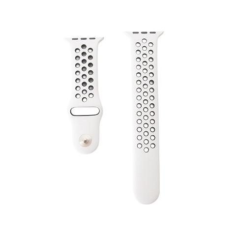 ナイキ NIKE 美品 アップルウォッチ applewatch スポーツバンド ML パーツ 白 ホ...