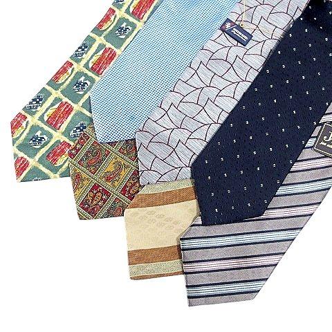 未使用品 ジョルジオアルマーニ ブルックス ジュンアシダ 全てタグ付き 7点 セット シルク ネクタ...