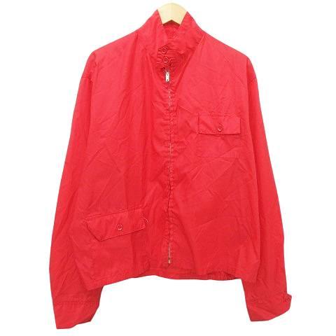 ヴィンテージ VINTAGE 50s ナイロン ジャケット 薄手 ブルゾン XL 赤 レッド メンズ