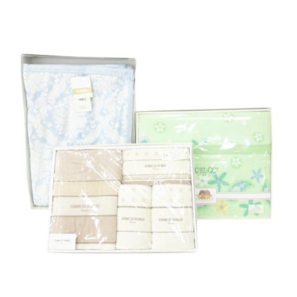 未使用品 コムサイズム COMME CA ISM ランバン LANVIN 他 ブランドタオル 毛布 ...