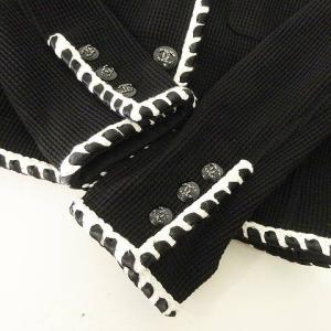シャネル CHANEL 美品 21P ノーカラ...の詳細画像3