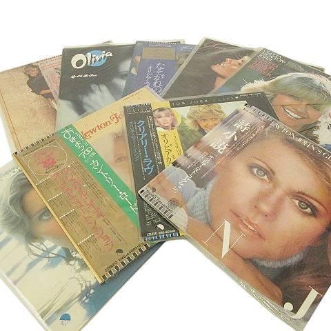 オリビアニュートンジョン レコード 9枚セット まとめ 詩小説 他 シングル ベスト