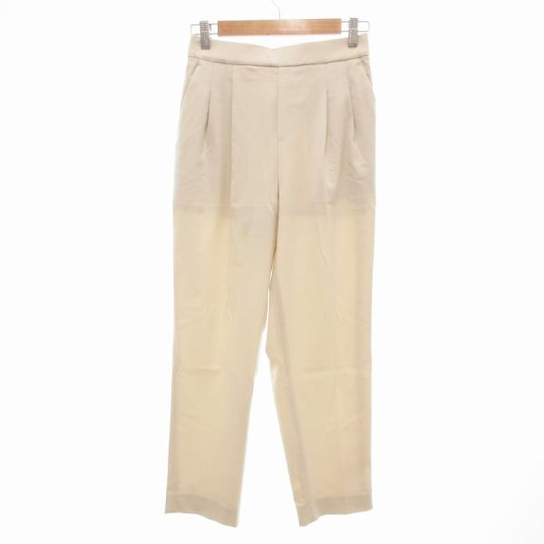 グローバルワーク GLOBAL WORK ツータック パンツ スラックス センタープレス M ベージ...