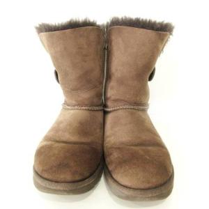 アグ UGG ムートン ブーツ ショート 無地...の詳細画像1