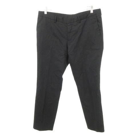 ヒューゴボス HUGO BOSS パンツ スラックス センタープレス 無地 ウール混 薄手 50 約...
