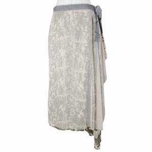 イエナ IENA ラブクール LA BOUCLE スパンコール刺?スカート ロング チュール ウエス...