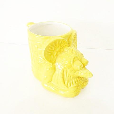 08s 美品 ラットフィンク RAT FINK マグカップ 食器 黄色 イエロー その他