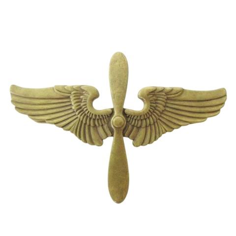 ダブルアールエル RRL ヴィンテージ ピンバッジ ウィング 翼 ゴールドカラー メンズ