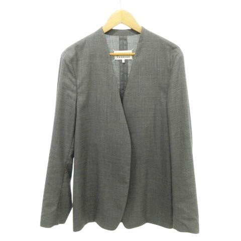 メゾンマルジェラ Maison Margiela 美品 18SS ウール ノーカラー ジャケット S...