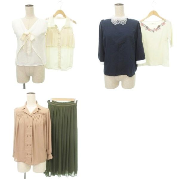 ロジータ ROJITA ARROW 他 ブラウス スカート 5点セット おまとめ F Mサイズ マル...